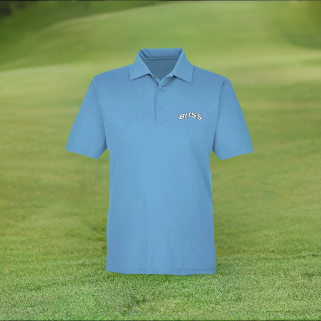Lightweight Performance Sport Polo (Blue)